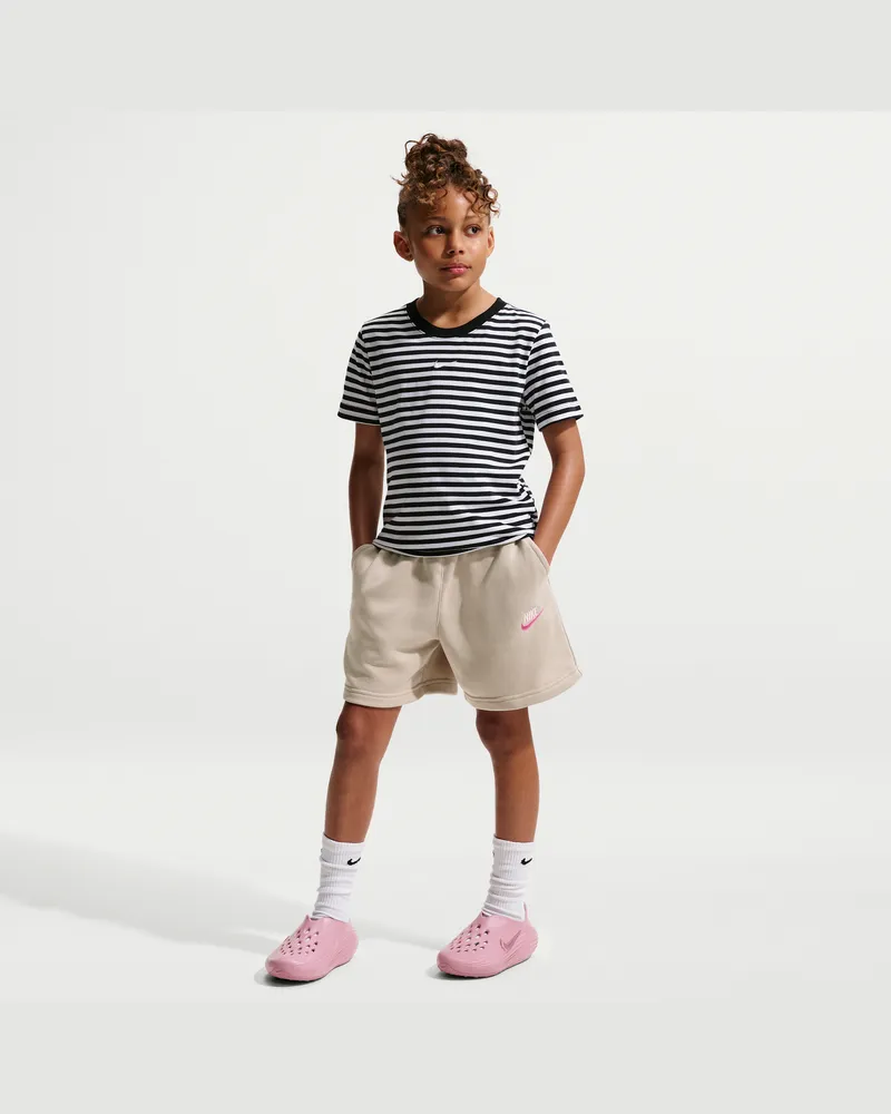 Nike Club French-Terry-Shorts (12,5 cm) für ältere Kinder (Mädchen) - Braun Braun