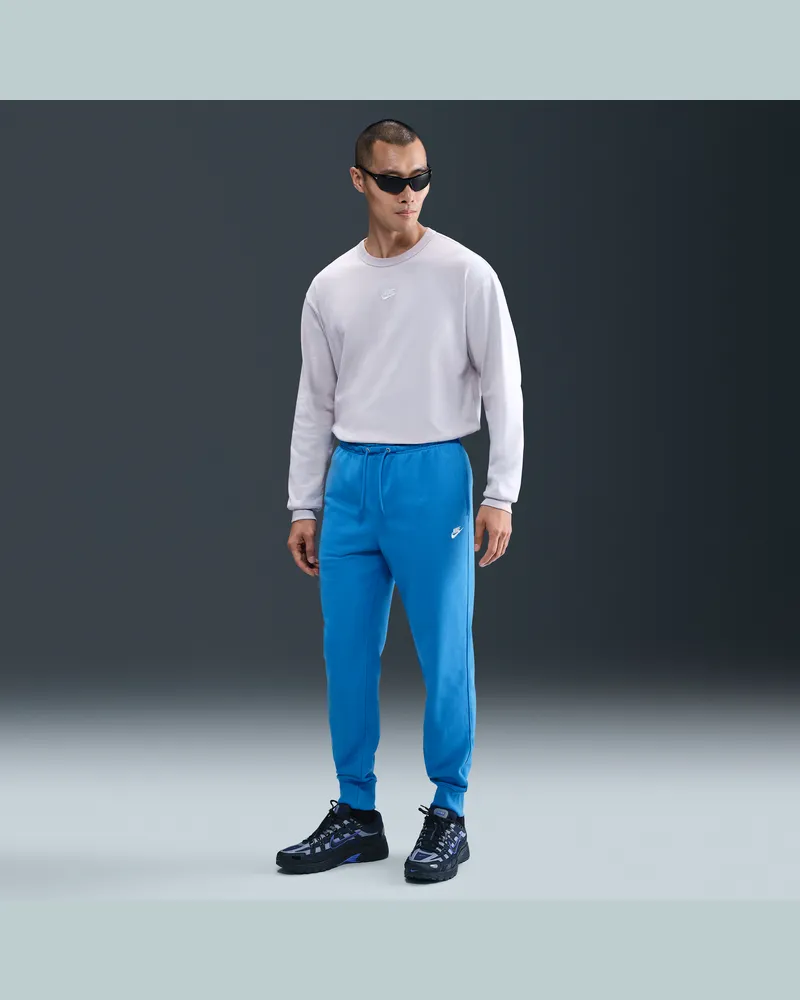 Nike Club Jogger aus French-Terry (Herren) - Blau Blau