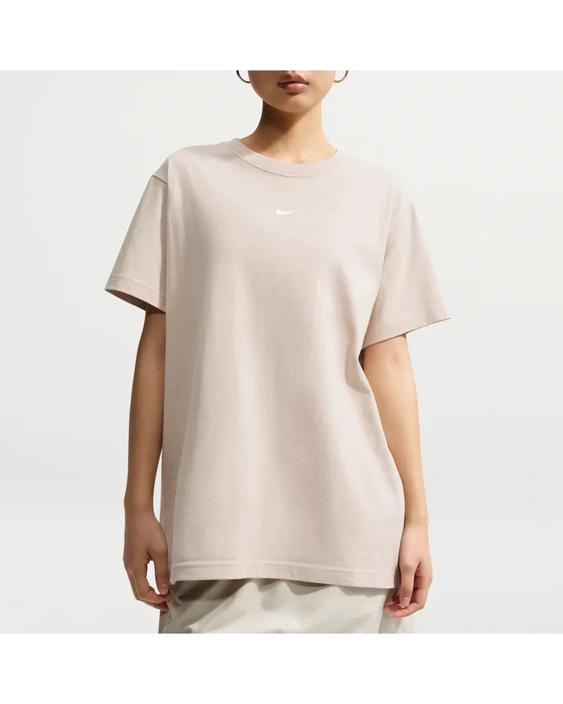 Nike Classic Oversize-T-Shirt (Damen) - Braun Braun