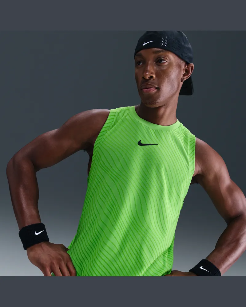 Nike Court Slam Dri-FIT ADV Tanktop (Herren) - Grün Grün