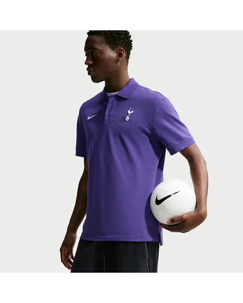 Nike Tottenham Hotspur  Fußball-Poloshirt (Herren) - Lila Lila