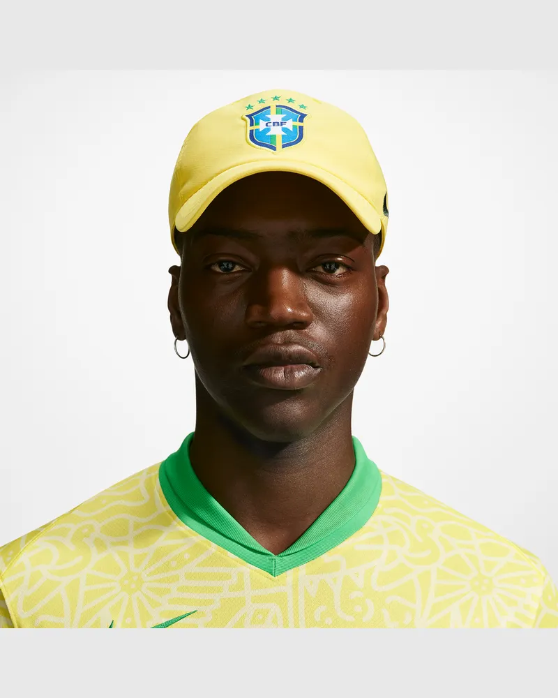 Nike Brasilien 2026/27  Club Cap Poly 5P - Gelb Gelb