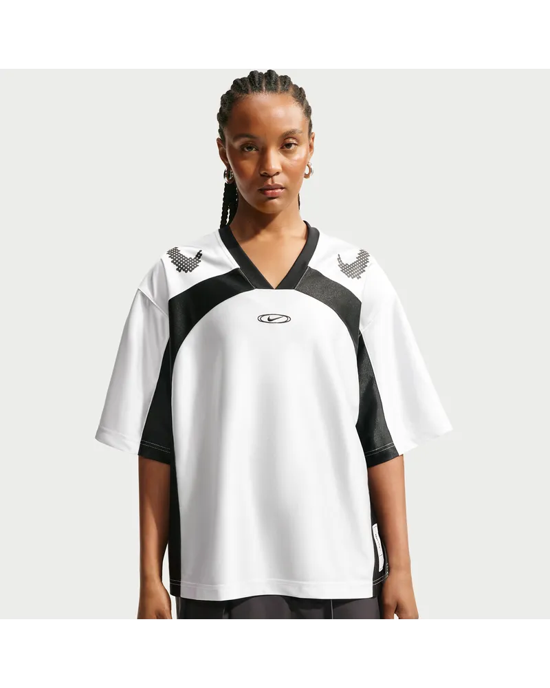 Nike Oversize-Jersey (Damen) - Weiß Weiß