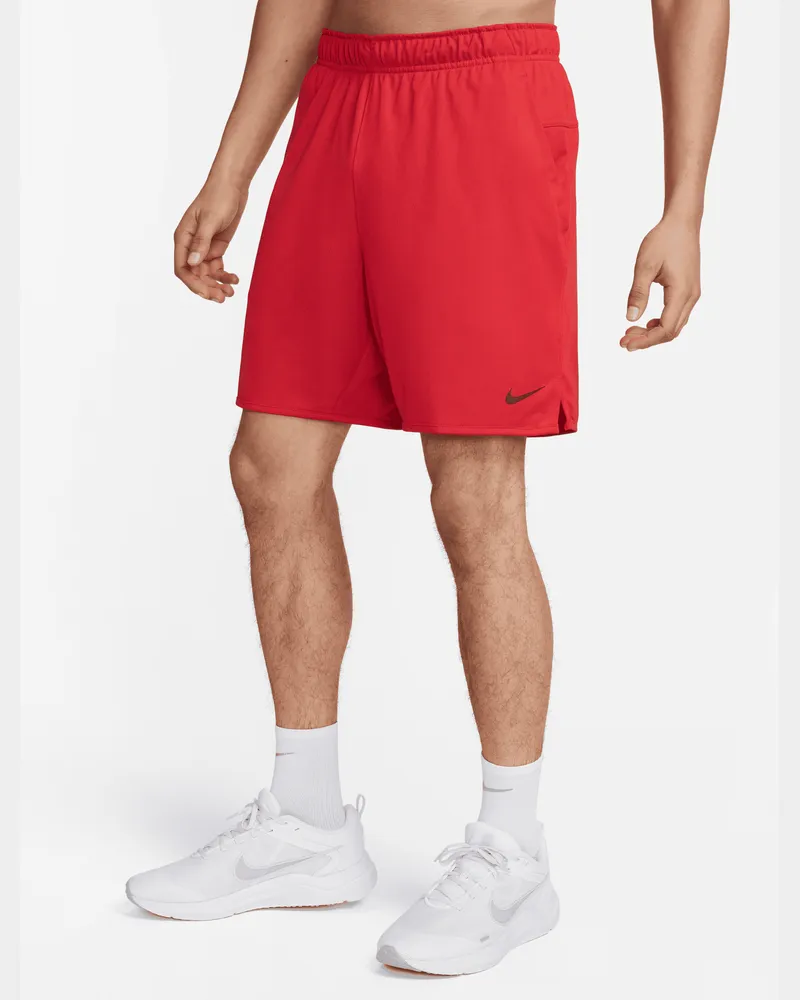 Nike Totality vielseitige Dri-FIT Herrenshorts ohne Futter (ca. 18 cm) - Rot Rot