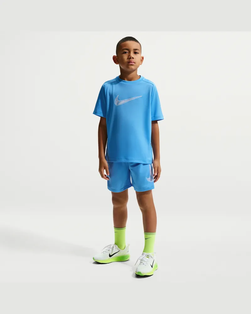 Nike Multi+ Dri-FIT Trainingsshorts für ältere Kinder (Jungen) - Blau Blau