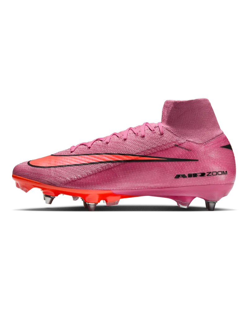 Nike Mercurial Superfly 10 Elite SG-Pro High-Top-Fußballschuh - Pink Pink