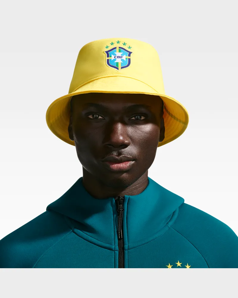 Nike Brasilien 2026/27  Apex Bucket Hat - Gelb Gelb