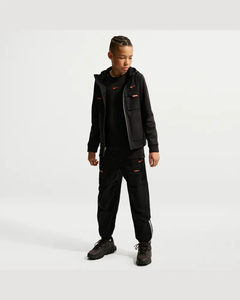 Nike City Utility Webhose (ältere Kinder) - Schwarz Schwarz