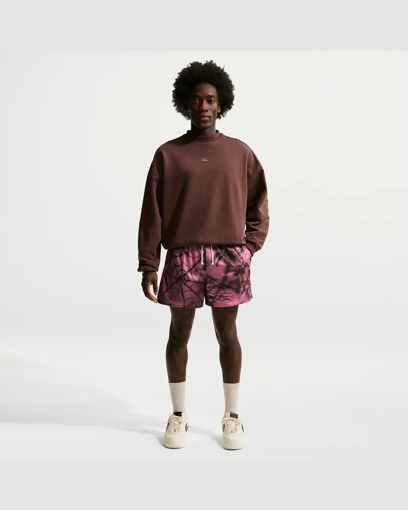 Nike Standard Issue Trainings-Basketballshorts aus Mesh (ca. 13 cm) (Herren) - Pink Pink