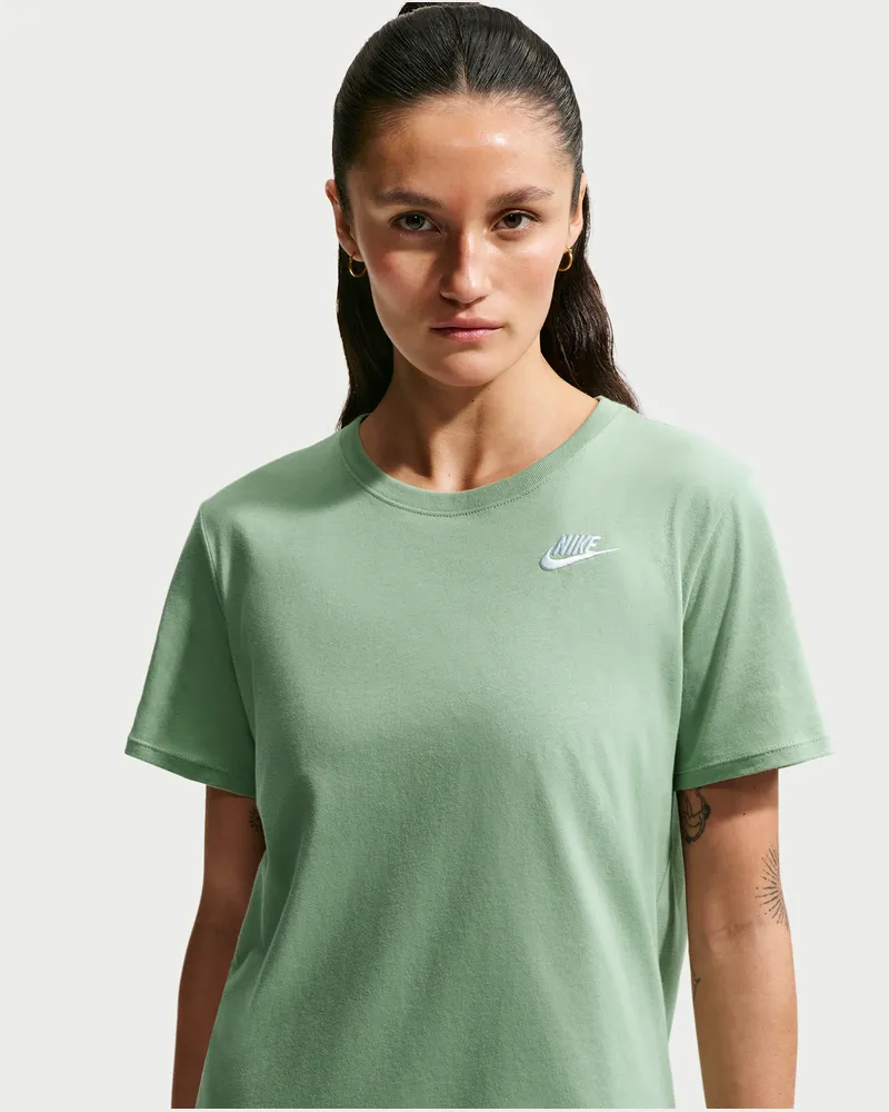 Nike Club Essentials Damen-T-Shirt - Grün Grün