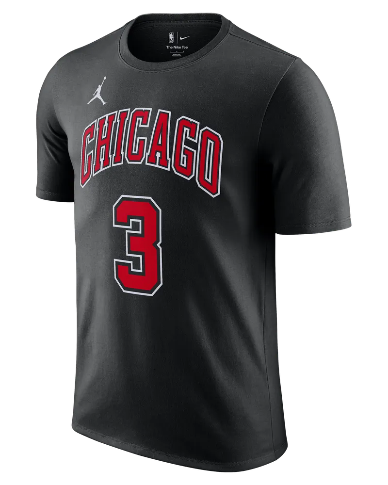 Nike Chicago Bulls Essential Statement NBA-T-Shirt (Herren) - Schwarz Schwarz