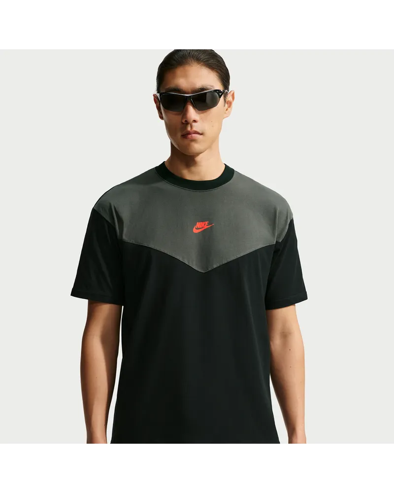 Nike T-Shirt (Herren) - Schwarz Schwarz