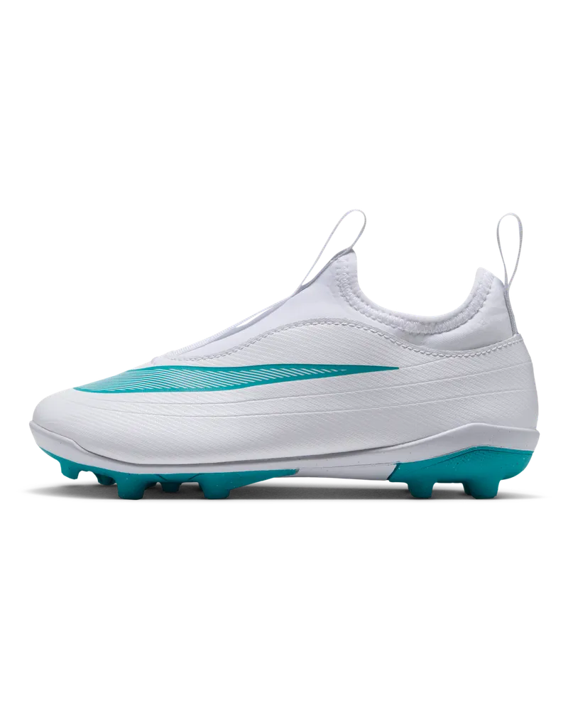 Nike Jr. Mercurial Vapor 17 Club Low-Top-Fußballschuh für verschiedene Böden (jüngere Kinder) - Weiß Weiß