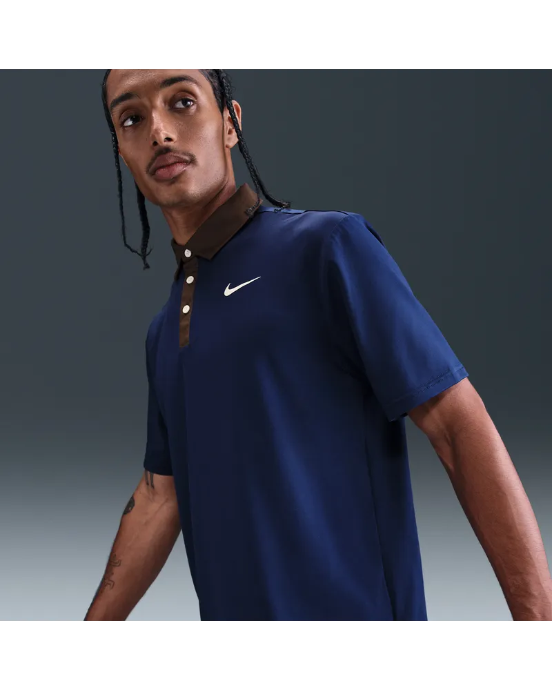 Nike Tour Dri-FIT Golf-Poloshirt (Herren) - Blau Blau