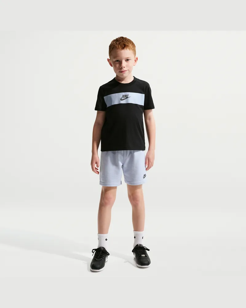 Nike Futura Icon zweiteiliges Shorts-Set für jüngere Kinder - Grau Grau