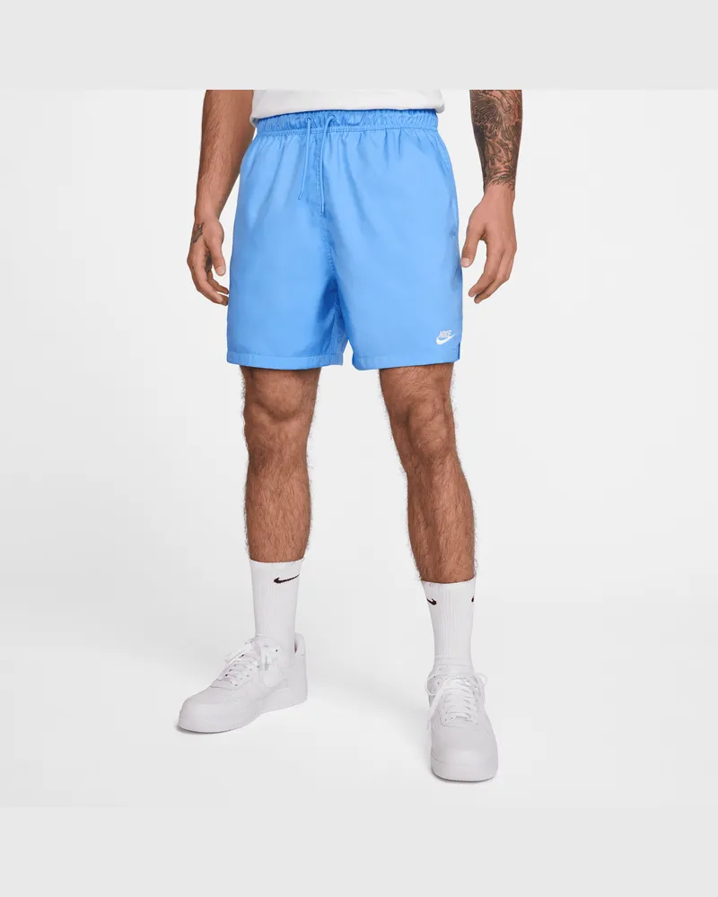 Nike Club Flow-Webshorts für Herren - Blau Blau