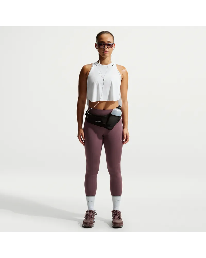 Nike Swift 7/8-Lauf-Leggings mit hohem Bund und Taschen (Damen) - Lila Lila