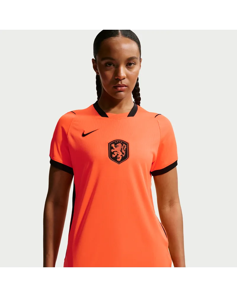 Nike Niederlande 2026 Heimstadion  Dri-FIT-Replika-Fußballtrikot für Damen - Orange Orange