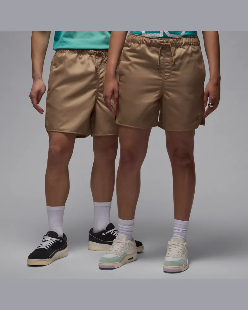 Jordan Essentials Statement Shorts aus Webmaterial (Herren, ca. 12,5 cm) - Braun Braun