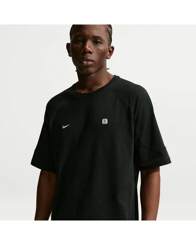 Nike Kurzarmoberteil für Herren - Schwarz Schwarz