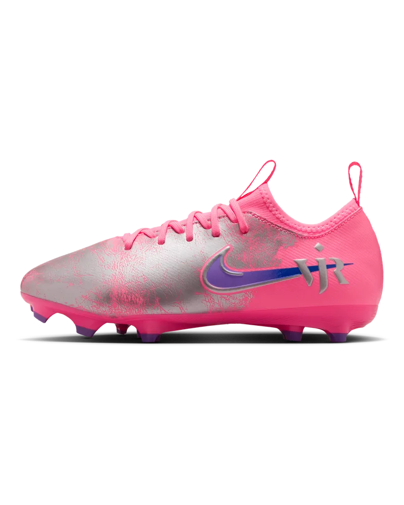 Nike Jr. Mercurial Vapor 16 Academy „Vini Jr.“ Low Top Fußballschuh für verschiedene Böden für ältere Kinder - Pink Pink
