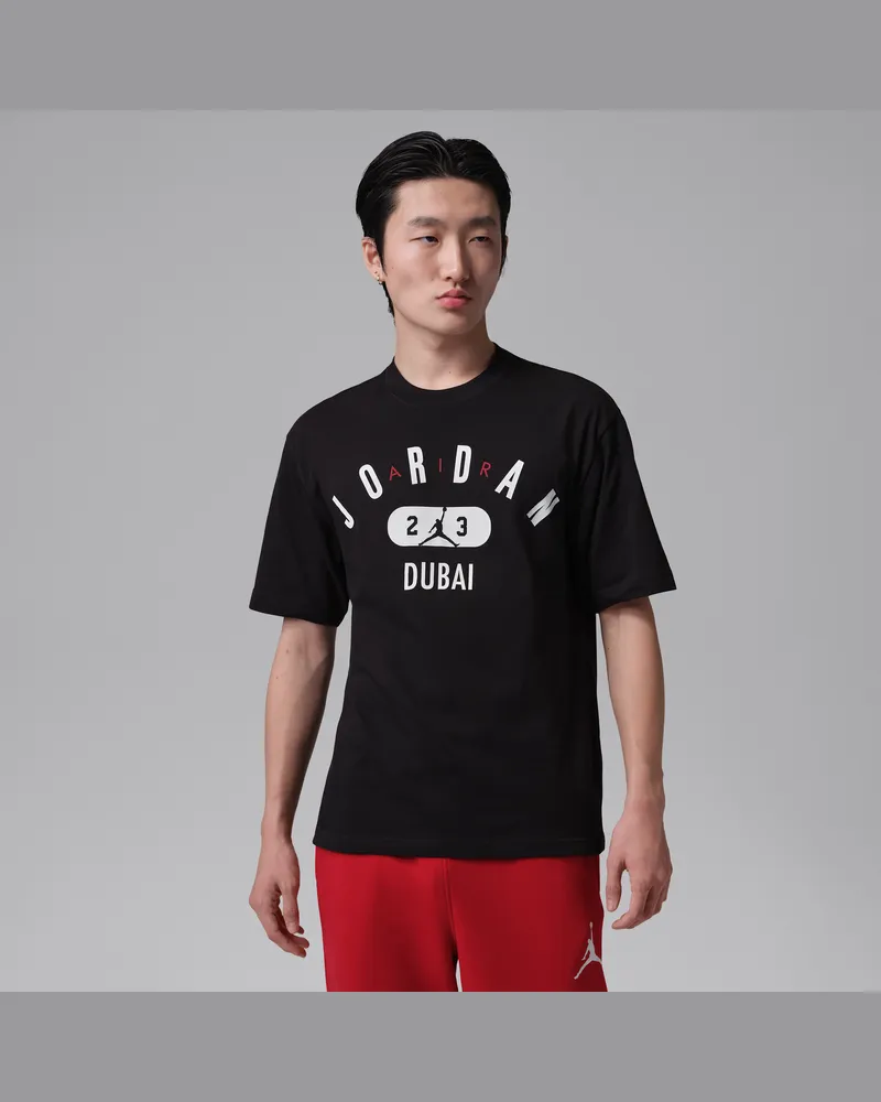 Jordan Dubai-T-Shirt für Herren - Schwarz Schwarz
