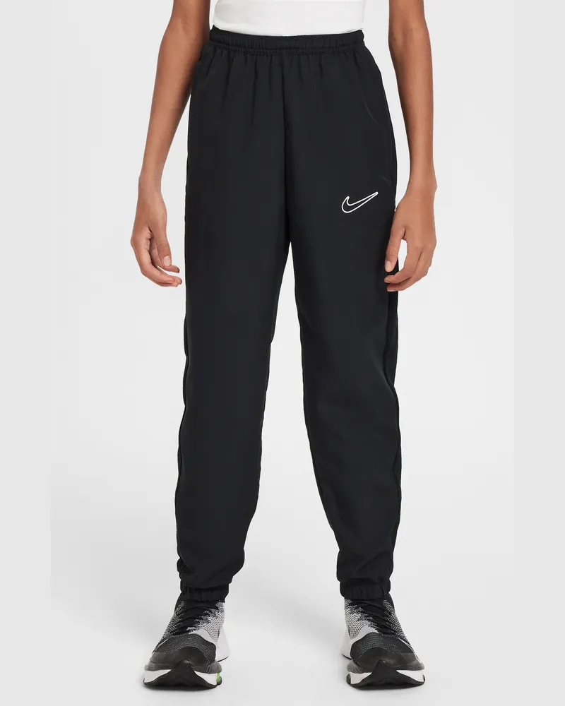 Nike Academy Dri-FIT-Fußball-Trainingshose (ältere Kinder) - Schwarz Schwarz