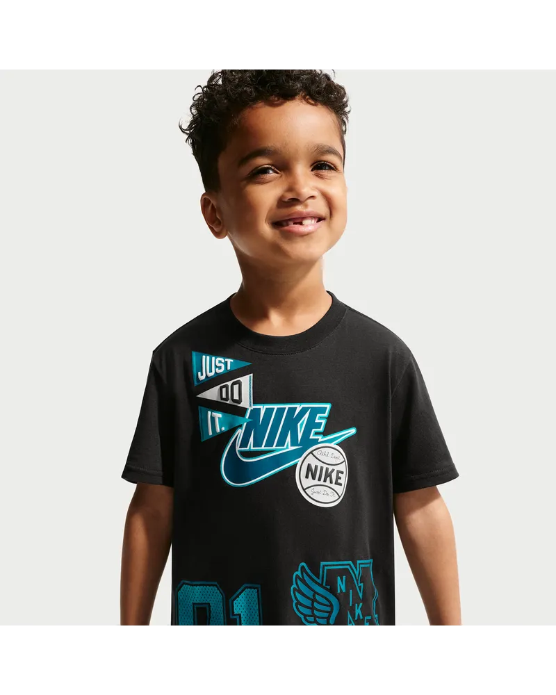 Nike Multisport-T-Shirt für jüngere Kinder - Schwarz Schwarz