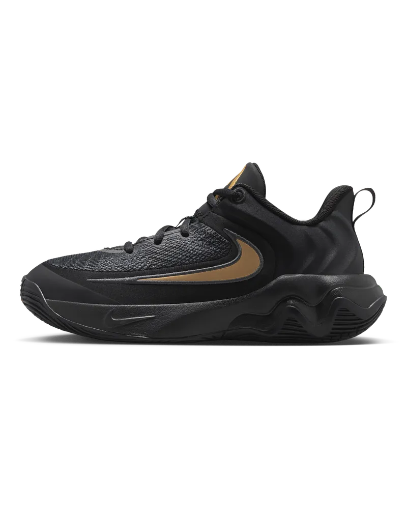 Nike Giannis Immortality 4 Basketballschuh (ältere Kinder) - Schwarz Schwarz