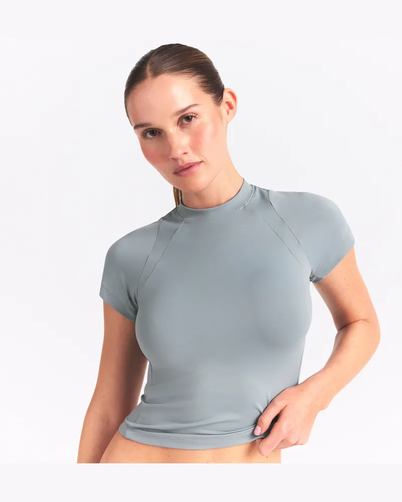 Nike SKIMS Airy Baby-T-Shirt für Damen - Schwarz Schwarz