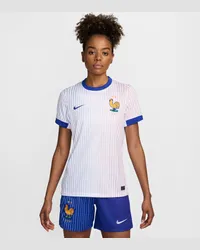 Nike FFF (Men's Team) 2024/25 Stadium Away  Replica Fußballtrikot mit Dri-FIT-Technologie (Damen) - Weiß Weiß