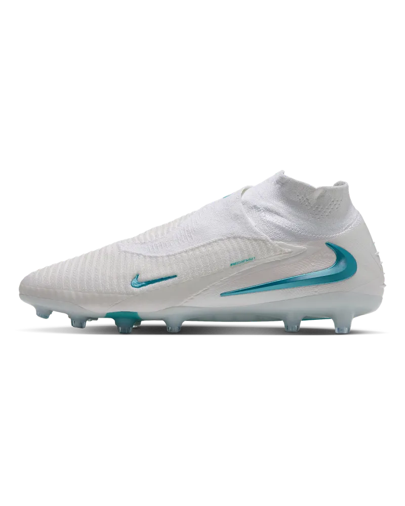 Nike Phantom 6 High Elite Fußballschuh für Kunstrasen - Weiß Weiß