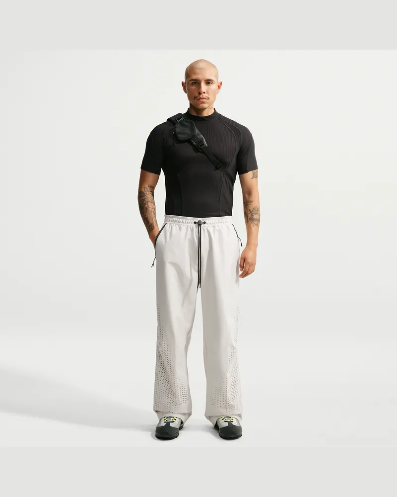 Nike Tech Dri-FIT Shori Strickhose mit offenem Saum (Herren) - Grau Grau
