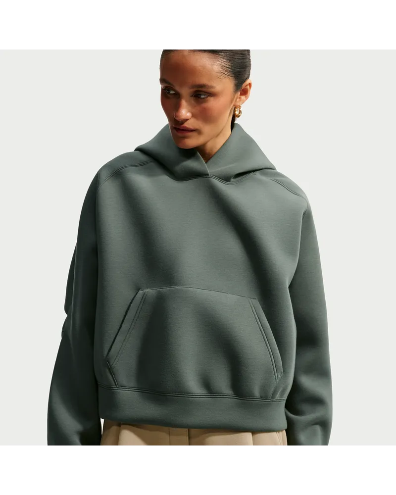 Nike Pregame Fleece Oversize-Hoodie (Damen) - Grün Grün