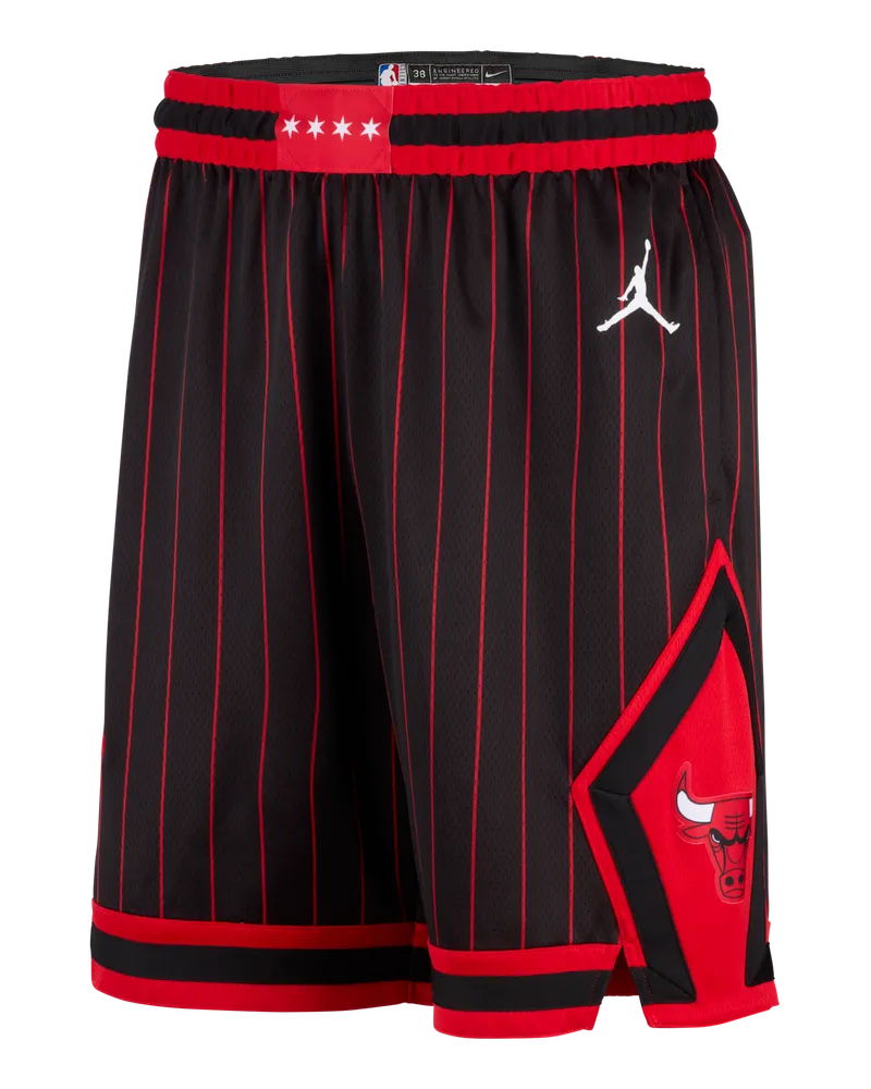 Jordan Chicago Bulls Statement Edition Swingman  Dri-FIT NBA-Shorts für Herren - Schwarz Schwarz