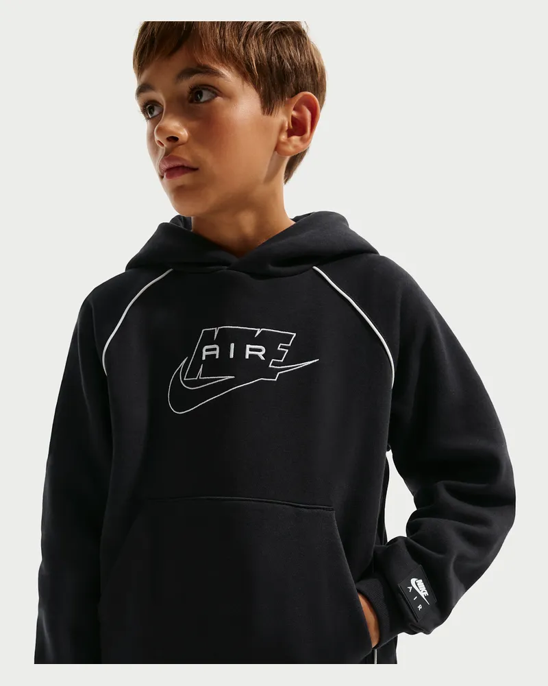 Nike Air Hoodie für ältere Kinder - Schwarz Schwarz