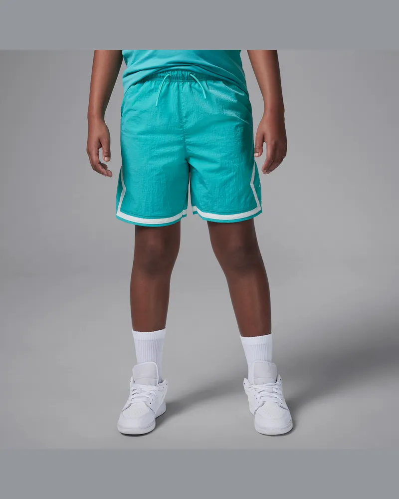 Jordan Poolside Diamond Webshorts (ältere Kinder) - Grün Grün