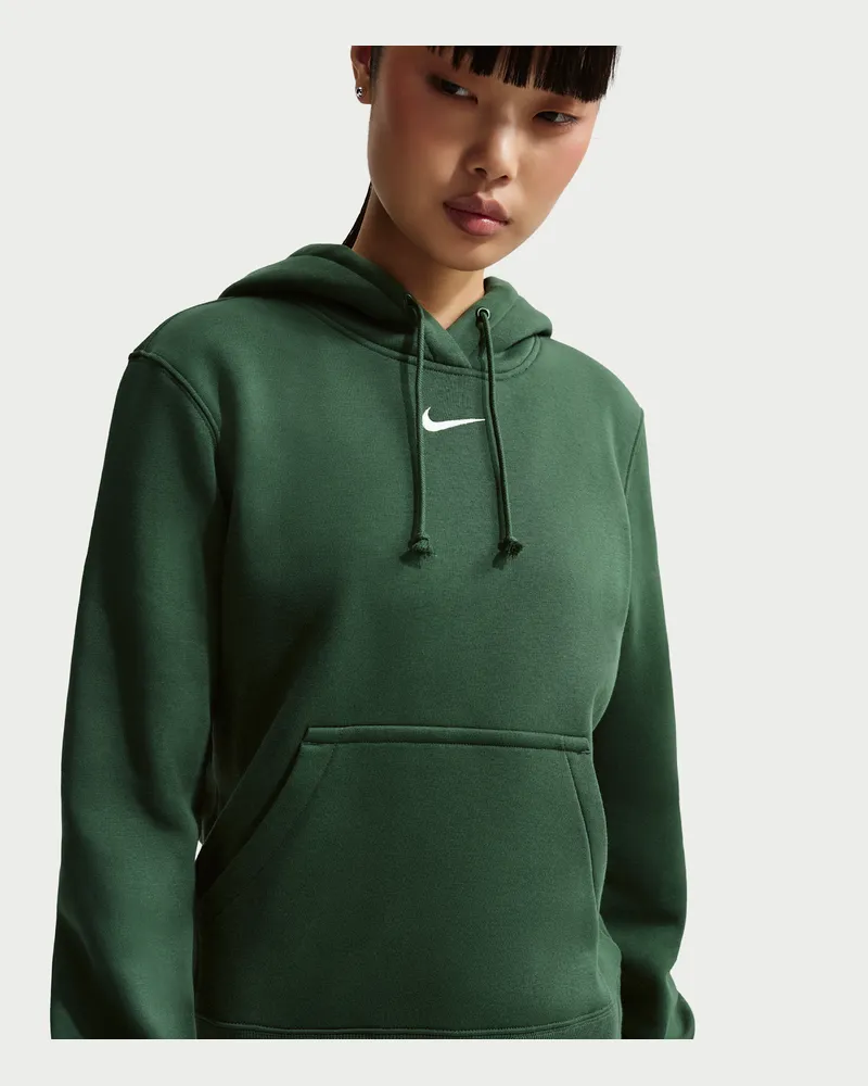 Nike Phoenix Fleece Hoodie für Damen - Grün Grün
