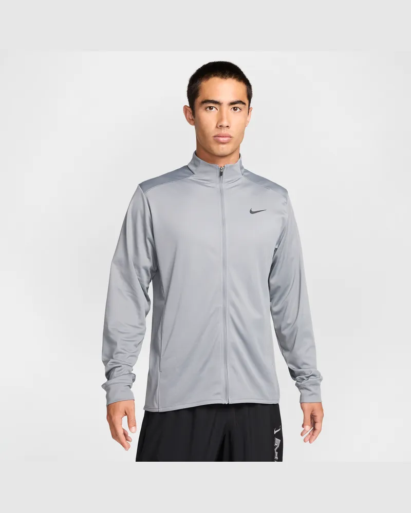 Nike Totality vielseitige Dri-FIT Strickjacke (Herren) - Grau Grau