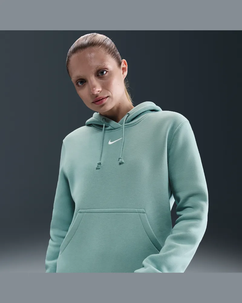 Nike Phoenix Fleece Hoodie für Damen - Grün Grün