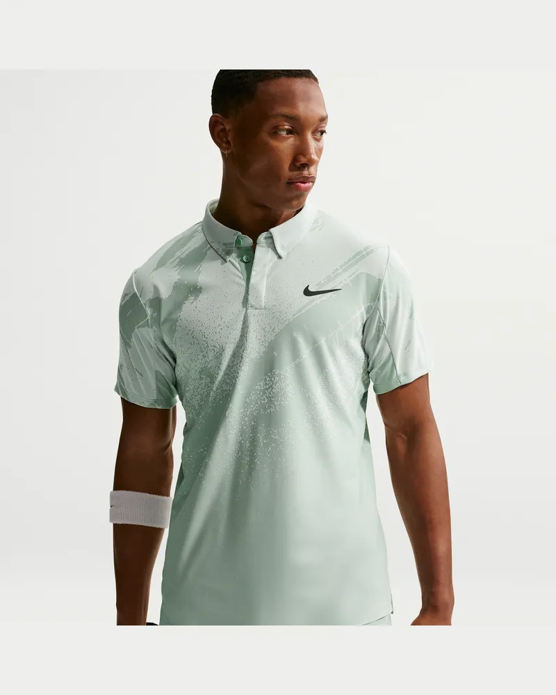 Nike Court Slam Dri-FIT ADV-Tennis-Poloshirt (Herren) - Grün Grün