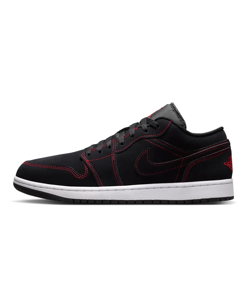 Jordan Air  1 Low Herrenschuh - Schwarz Schwarz