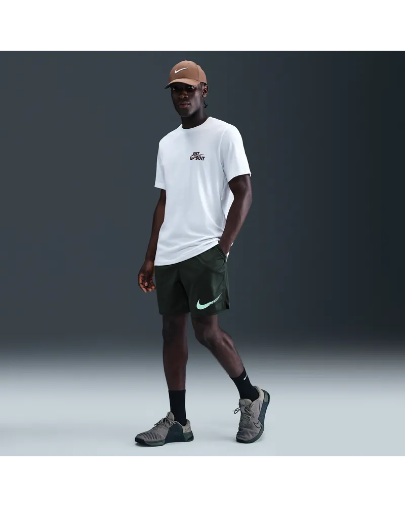 Nike Totality vielseitige Dri-FIT Herrenshorts ohne Futter (ca. 18 cm) - Grün Grün