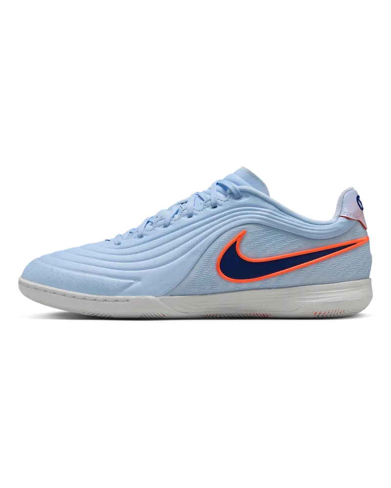 Nike Tiempo Reactgato Low Top Fußballschuh für Hallen- und Hartplätze - Blau Blau