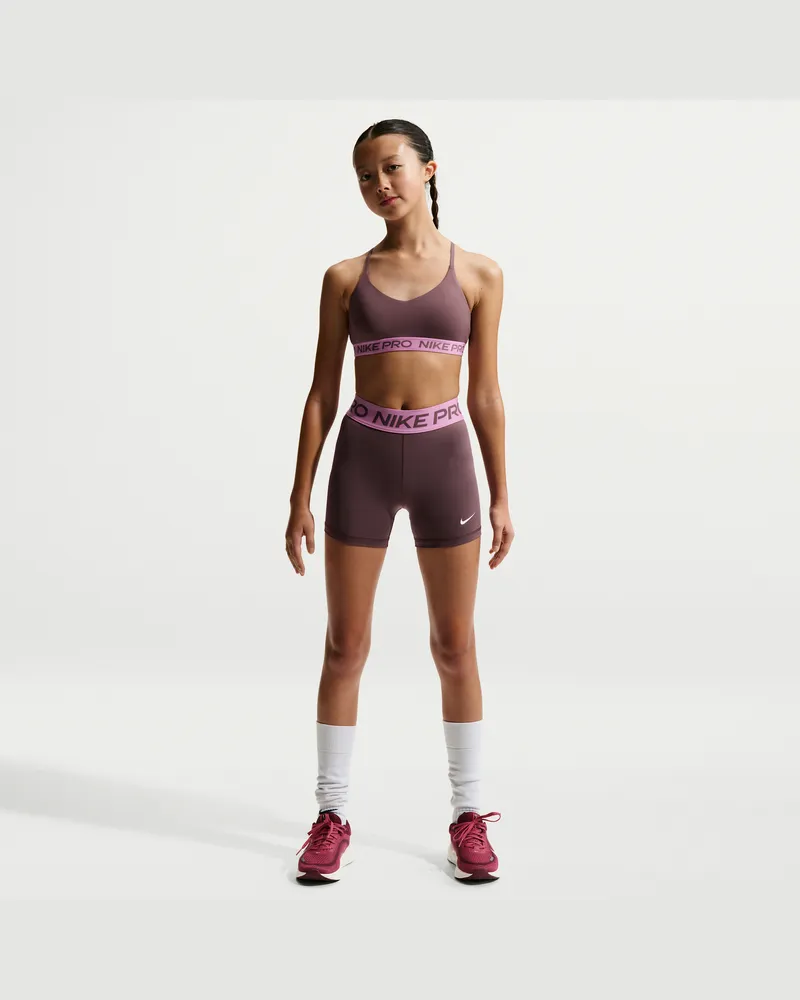 Nike Pro Shorts (Mädchen) - Lila Lila