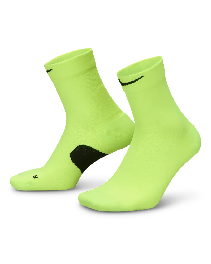 Nike Running mittelschwere Micro Crew-Socken (1 Paar) - Gelb Gelb