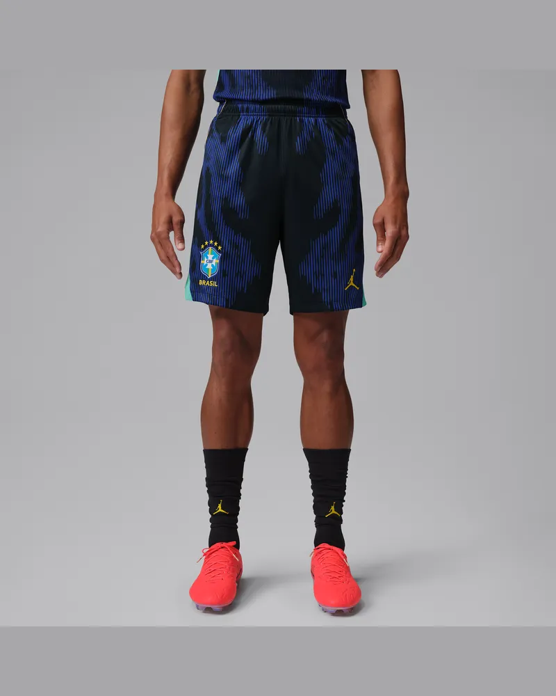 Jordan Brasilien 2026 Auswärtsstadion  Dri-FIT Replika-Fußballshorts (Herren) - Blau Blau