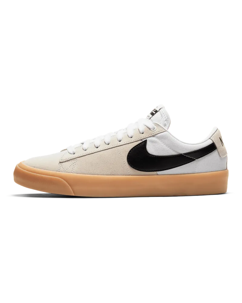 Nike SB Zoom Blazer Low Pro GT Skateboardschuh - Weiß Weiß