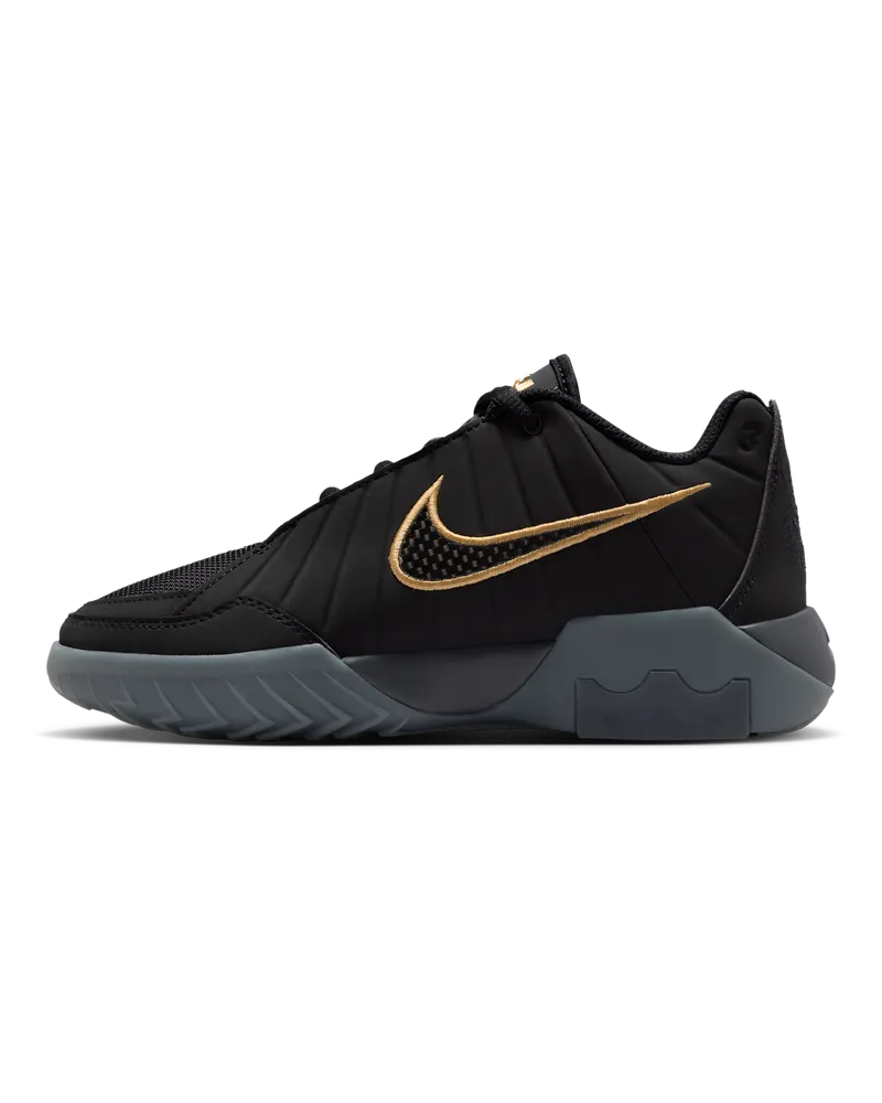 Nike LeBron Witness 9 Basketballschuh (ältere Kinder) - Schwarz Schwarz