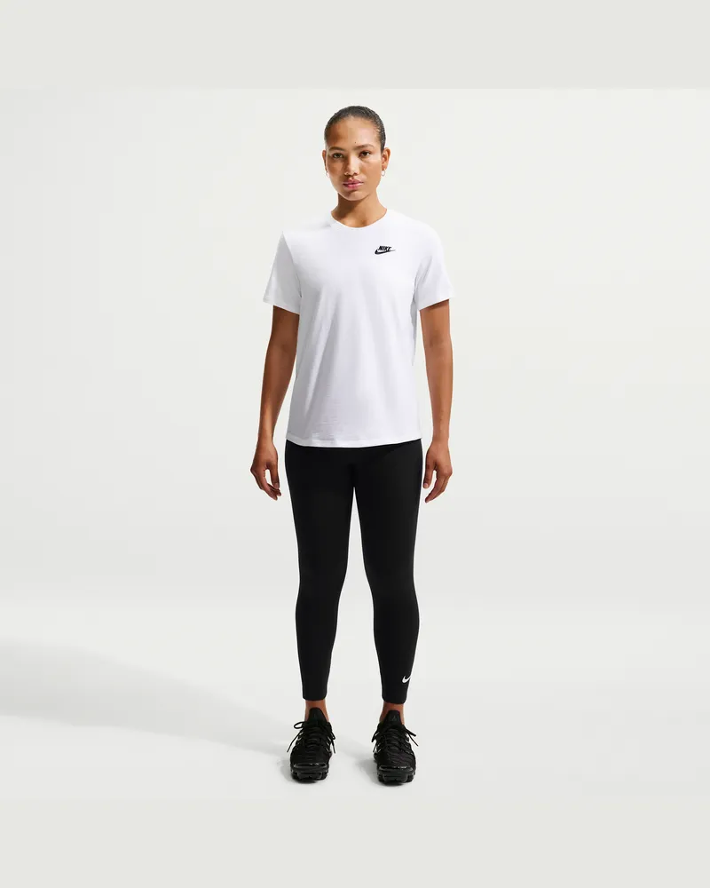 Nike Classic 7/8-Leggings mit hohem Bund für Damen - Schwarz Schwarz